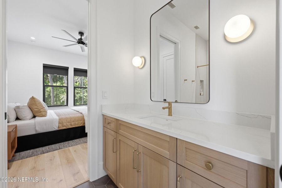 Furnished interior view inside a new home in , Ponte Vedra Beach (Image 64).