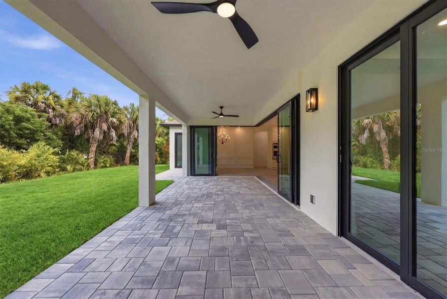 Exterior details and patio area of a home in , Rotonda West (Image 33).