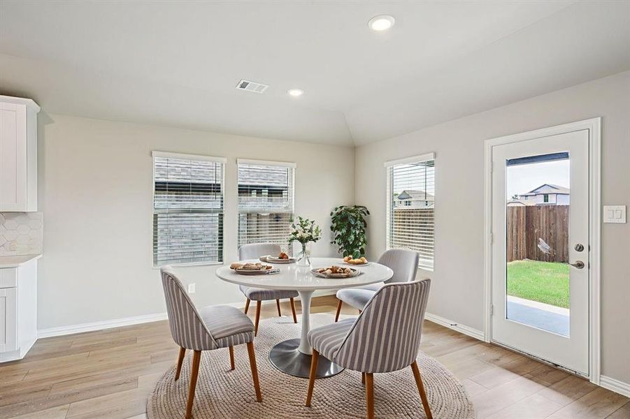 Photo is not of the actual home, but is an inspirational photo of builder’s model home and may depict options, furnishings, and/or decorator features that are not included.