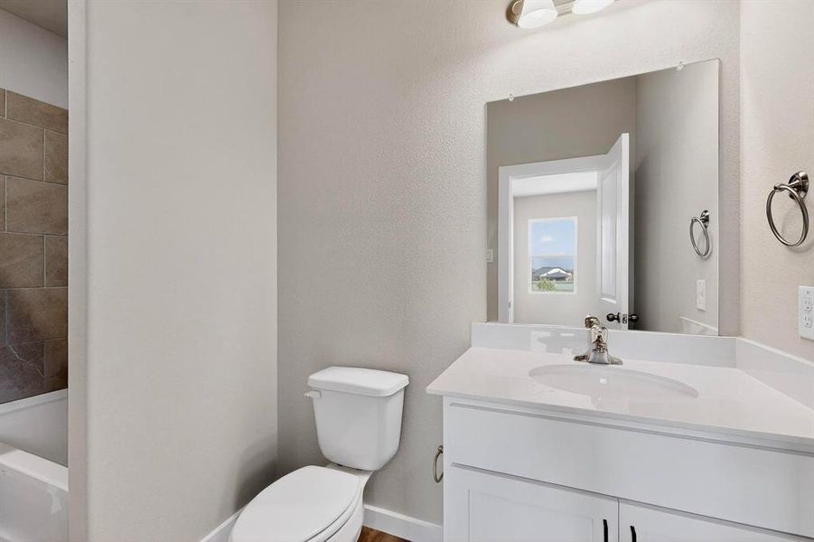 Furnished interior view inside a new home in Solterra Texas, Mesquite (Image 6).