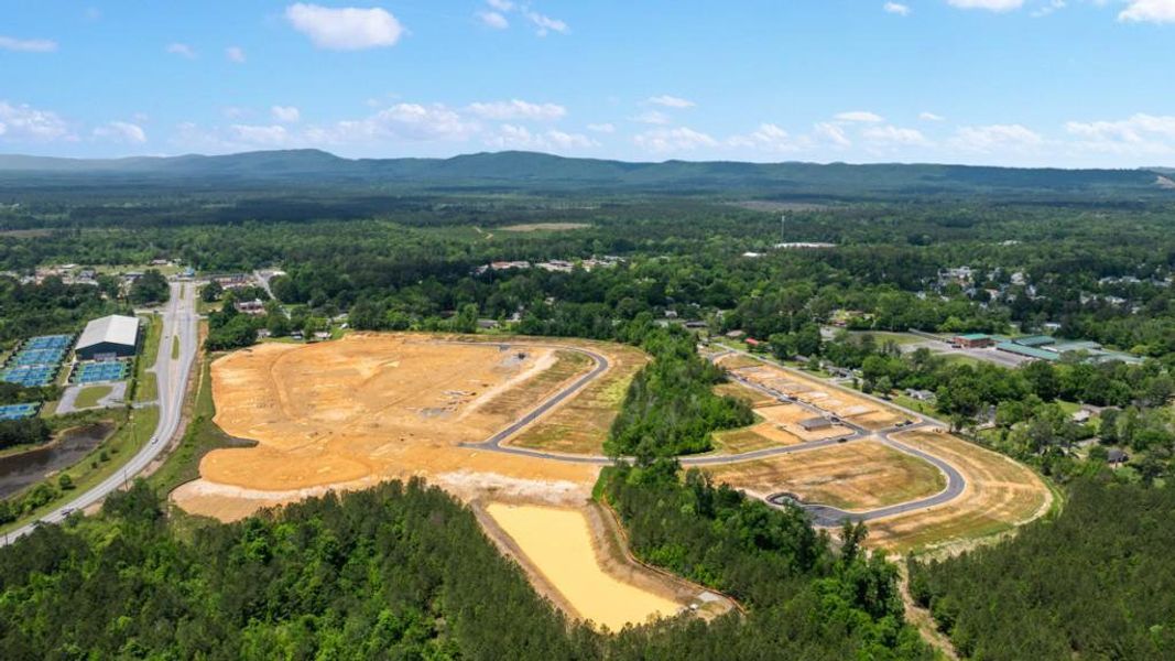 Site preparation for new homesites in Northberry, Rome (Image 28).