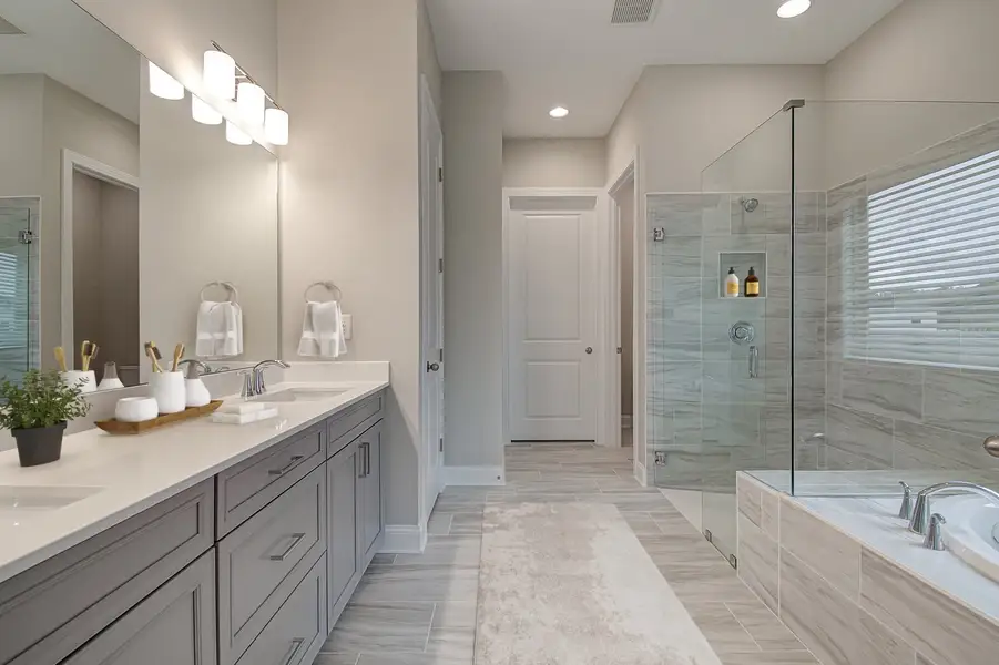 Furnished interior view inside a new home in Gatherings® at GreenHouse, Marietta (Image 5). Furnished interior view inside a new home in Gatherings® at GreenHouse, Marietta (Image 5).