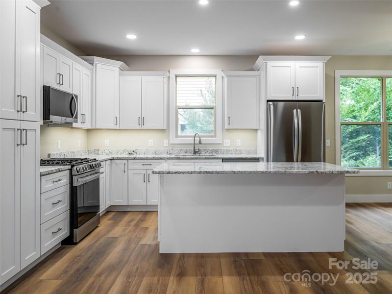 Furnished interior view inside a new home in , Hendersonville (Image 9).