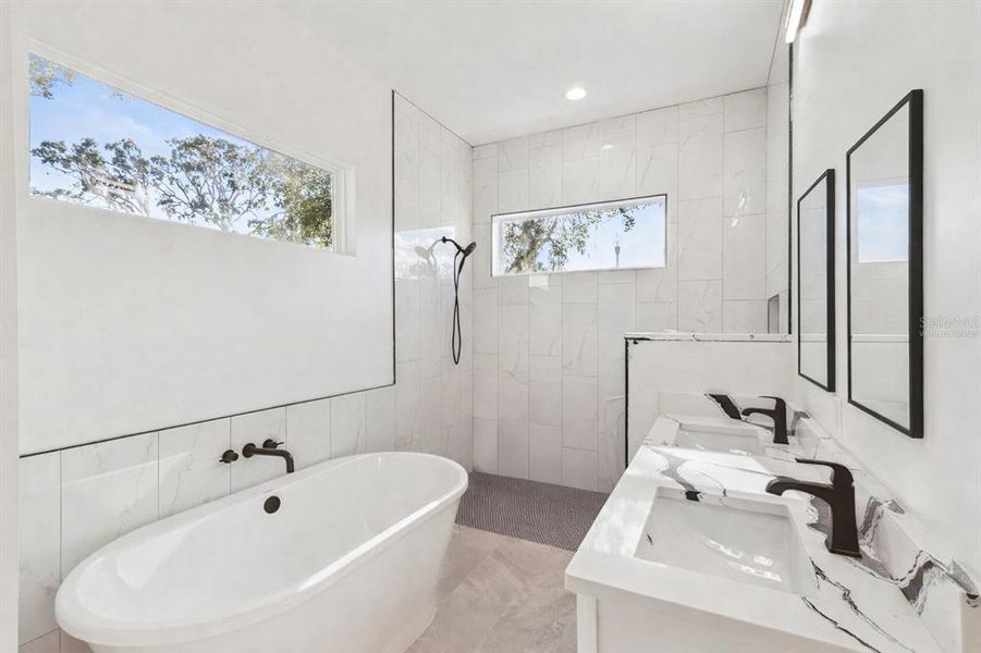 Furnished interior view inside a new home in , Leesburg (Image 8).