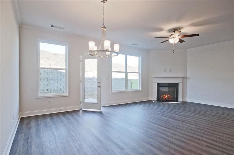 Spacious, unfurnished interior of a new home in Somerset at Riverbrook, Gainesville (Image 20). Spacious, unfurnished interior of a new home in Somerset at Riverbrook, Gainesville (Image 20).
