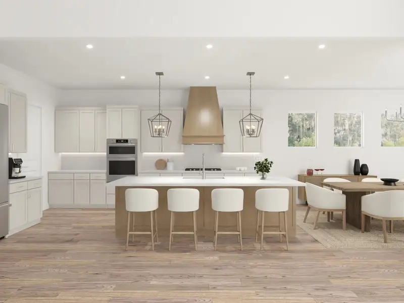 Representative furnished interior of a home built from the The Grayson by Homebound in Mosaic, Prosper (Image 4).