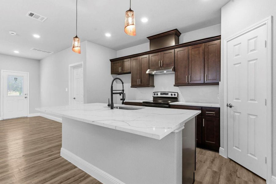 Furnished interior view inside a new home in , Cleveland (Image 10). Furnished interior view inside a new home in , Cleveland (Image 10).