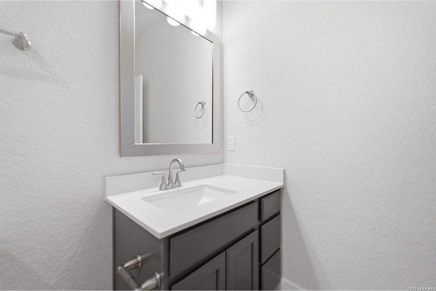 Close-up of interior finishes inside a home in The Woodlands at Medina Hills, Mico (Image 18).