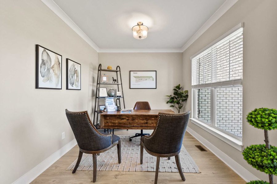 Furnished interior view inside a new home in Westfield Manor Homes, Gallatin (Image 4).
