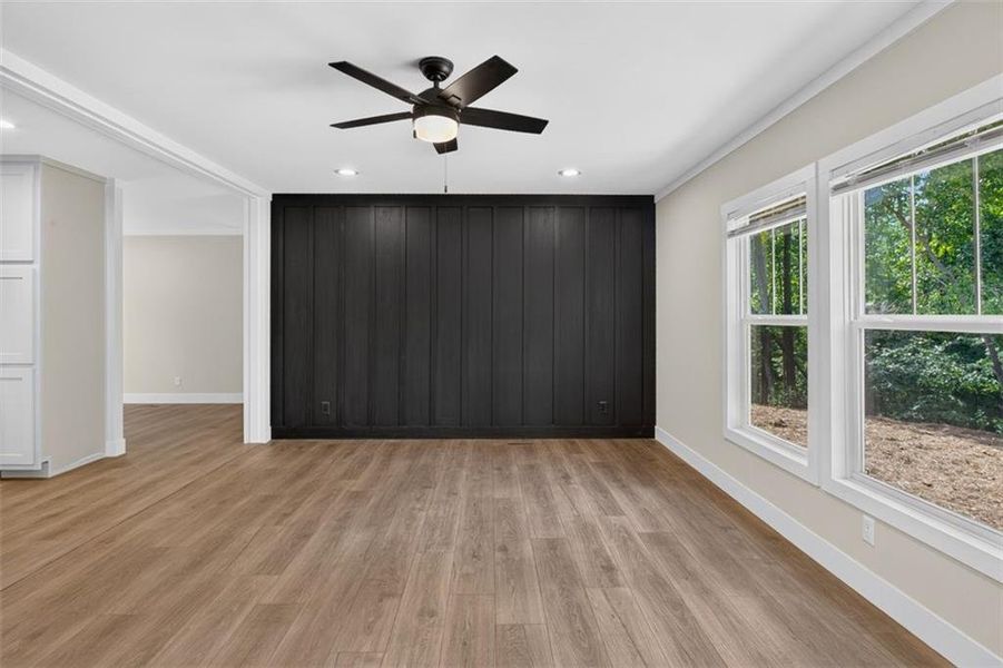 Spacious, unfurnished interior of a new home in , Canton (Image 34).