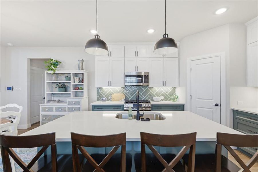 Furnished interior view inside a new home in , Midlothian (Image 18).