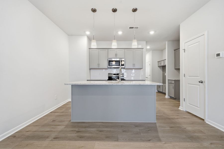 Furnished interior view inside a new home in Lakeview Village, Charlotte (Image 5). Furnished interior view inside a new home in Lakeview Village, Charlotte (Image 5).