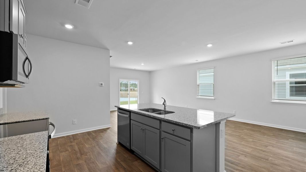 Representative furnished interior of a home built from the ROBIE by D.R. Horton in Hillcrest, Ravenel (Image 8).