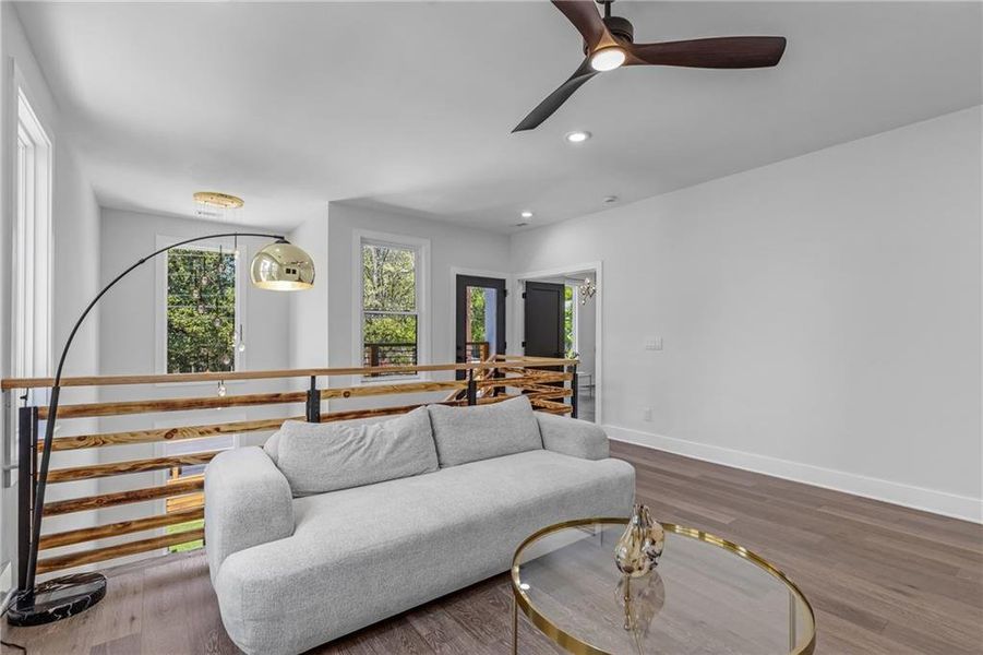 Furnished interior view inside a new home in , Atlanta (Image 11).