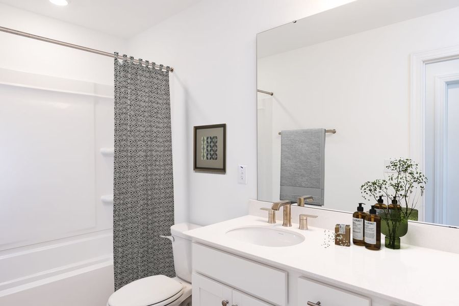 Furnished interior view inside a new home in Camden, Angier (Image 12).