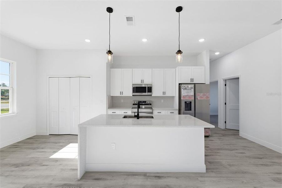 Furnished interior view inside a new home in , Ocala (Image 6).