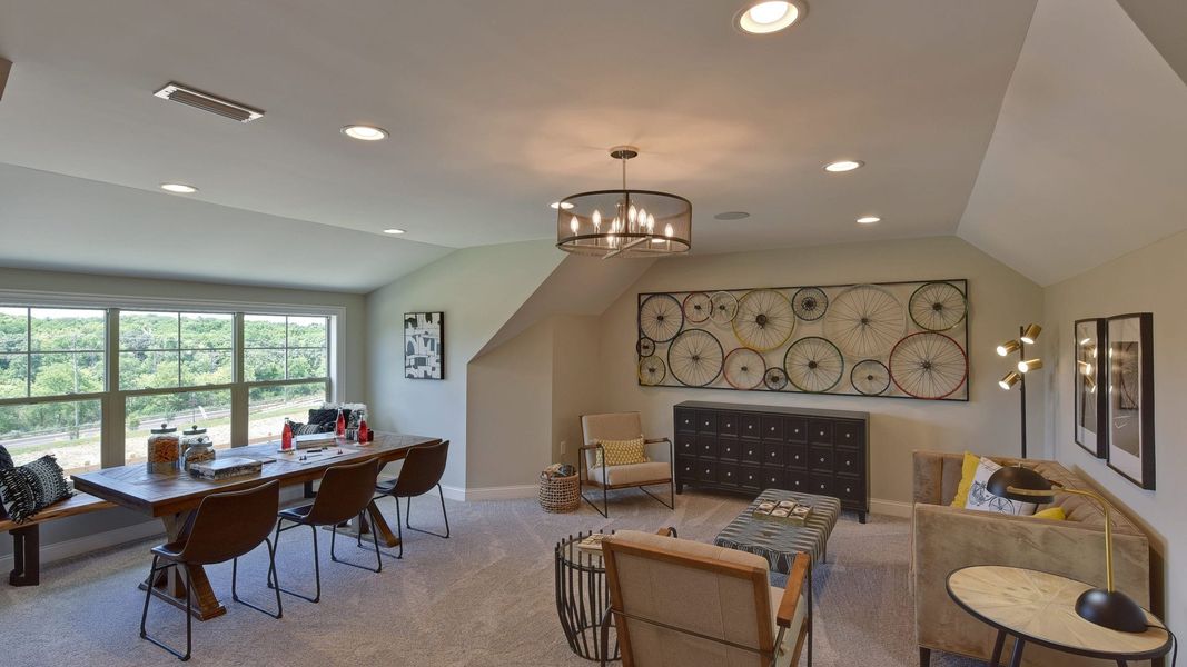 Representative furnished interior of a home built from the Promenade by Epcon Communities in The Courtyards at Lupton Village, Fort Lupton (Image 42). Representative furnished interior of a home built from the Promenade by Epcon Communities in The Courtyards at Lupton Village, Fort Lupton (Image 42).