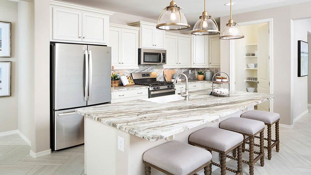 Representative furnished interior of a home built from the Sonata by Taylor Morrison in Estrella, Goodyear (Image 5).