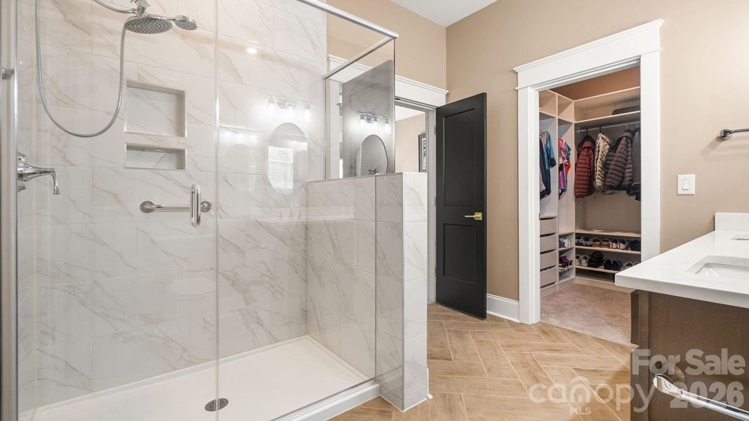 Furnished interior view inside a new home in , York (Image 13).