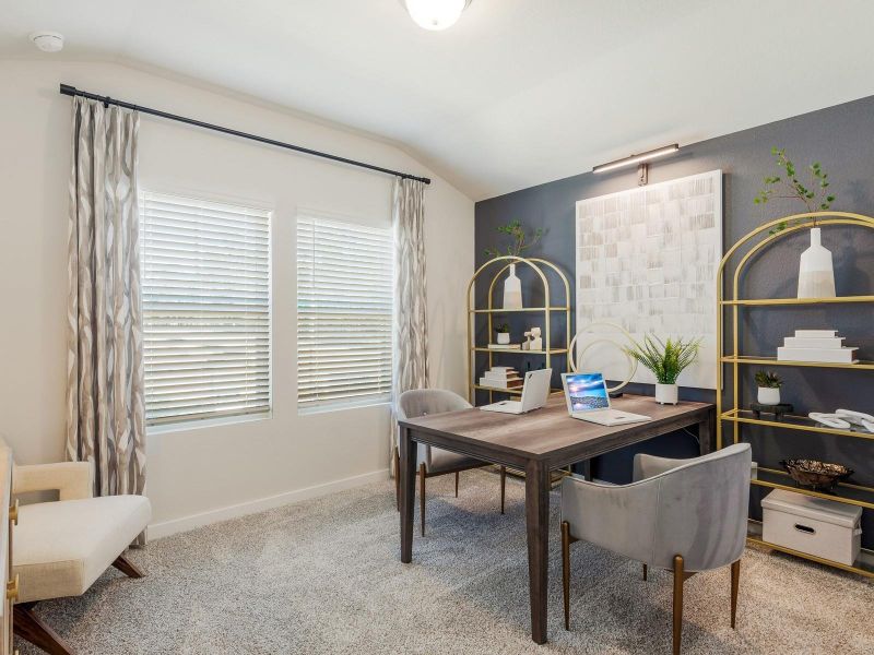 Photo is not of the actual home, but is an inspirational photo of builder’s model home and may depict options, furnishings, and/or decorator features that are not included
