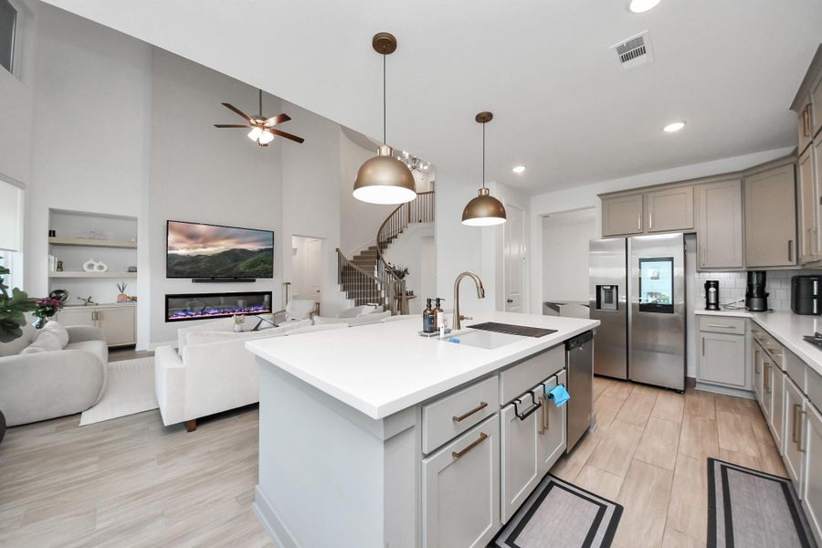 Furnished interior view inside a new home in Candela, Richmond (Image 13).