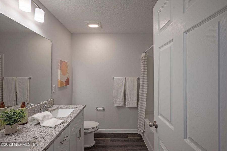 Furnished interior view inside a new home in , Jacksonville (Image 36).