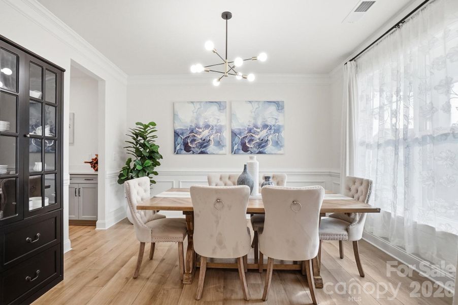 Furnished interior view inside a new home in Summerlin, Mooresville (Image 27).