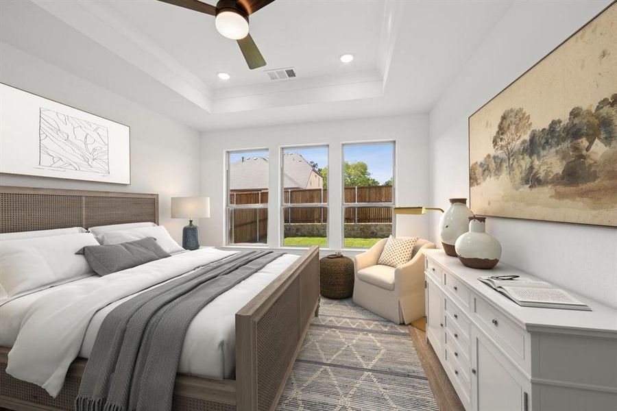 Furnished interior view inside a new home in Sterling Greene, Arlington (Image 13). Furnished interior view inside a new home in Sterling Greene, Arlington (Image 13).