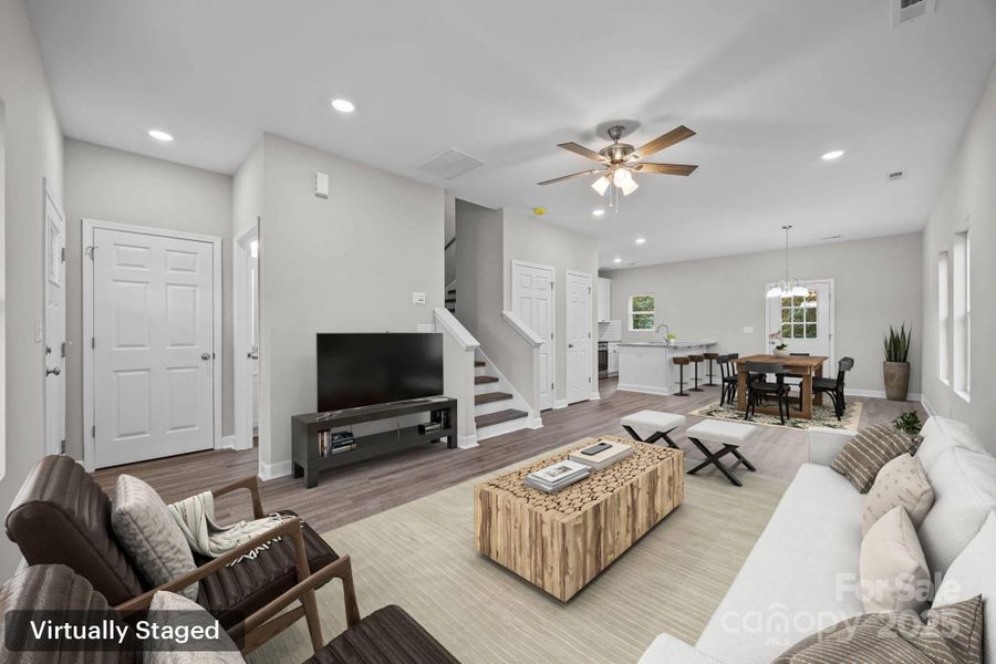 Furnished interior view inside a new home in , Salisbury (Image 18). Furnished interior view inside a new home in , Salisbury (Image 18).