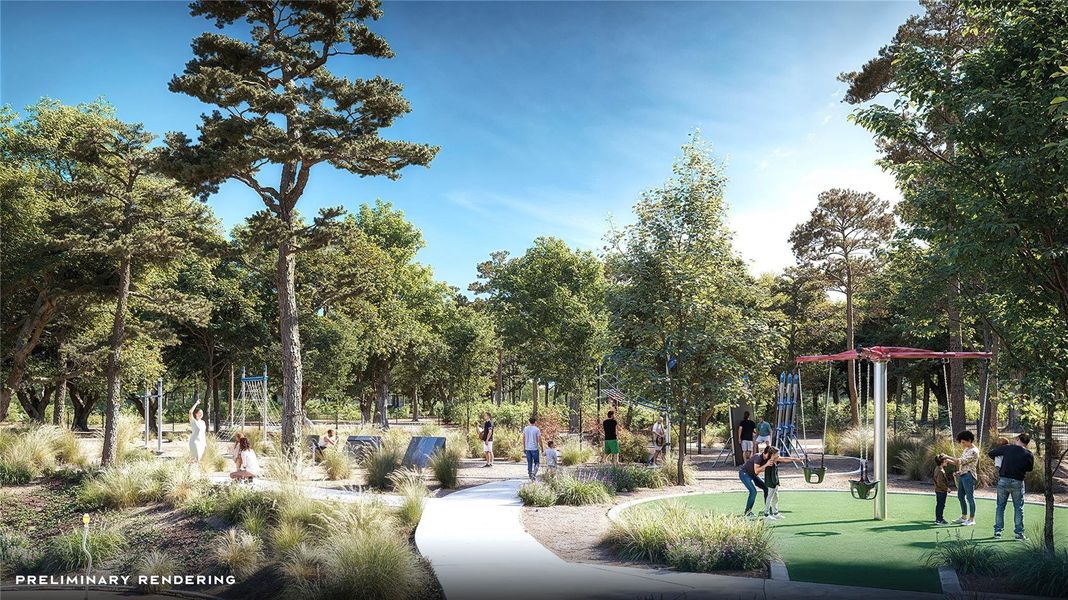 Arroyos Park will have lots of walking trails and playgrounds too!