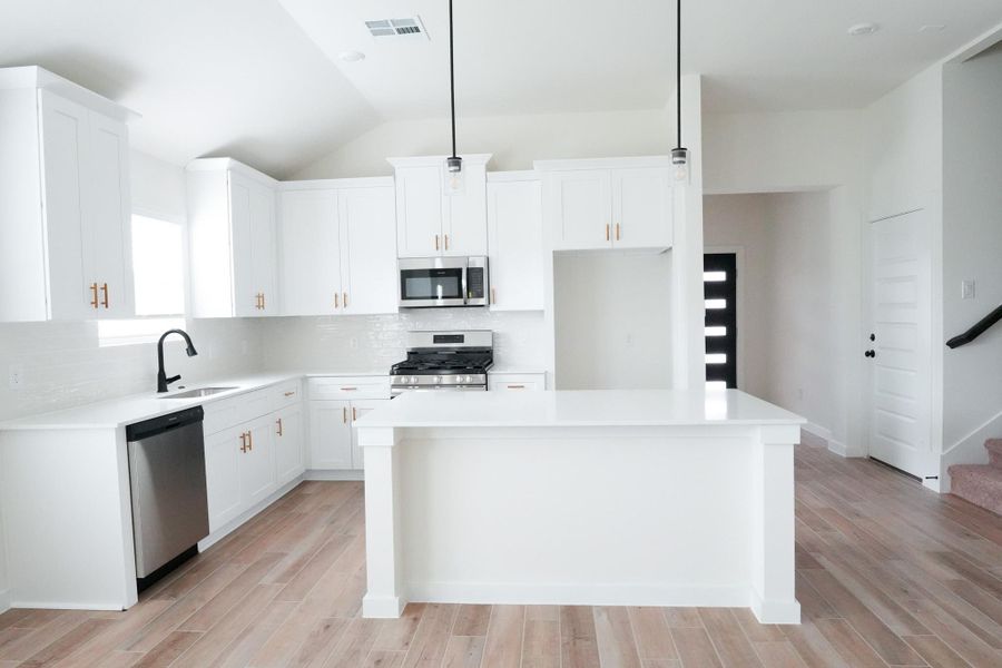 Furnished interior view inside a new home in Foxtail Palms, Manvel (Image 15).