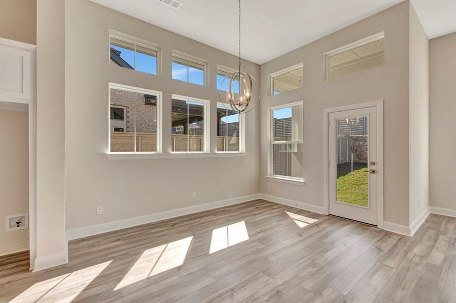 Spacious, unfurnished interior of a new home in Treeline, Justin (Image 15).