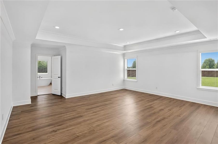 Spacious, unfurnished interior of a new home in Estates at Yellow Creek, Cumming (Image 21).
