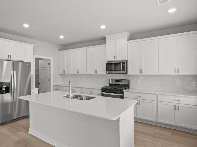 Furnished interior view inside a new home in Shiloh Valley, Piedmont (Image 4).