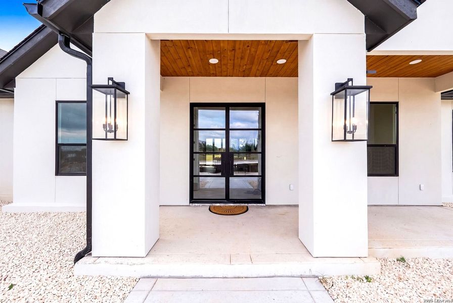 Exterior details and patio area of a home in , Bandera (Image 35). Exterior details and patio area of a home in , Bandera (Image 35).