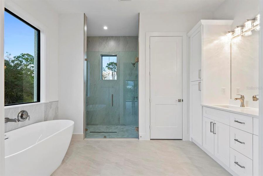 Furnished interior view inside a new home in , Naples (Image 8).