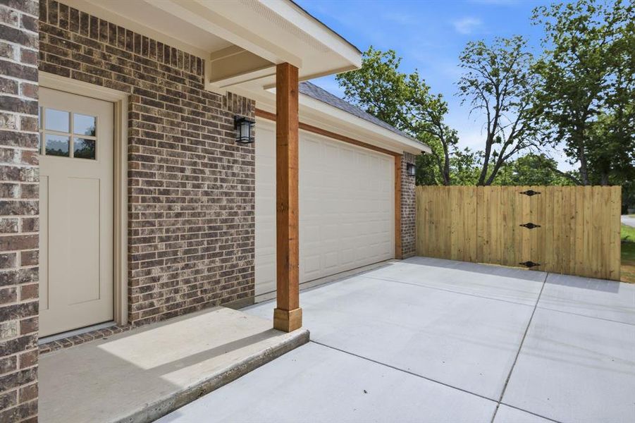 Exterior details and patio area of a home in , Cleburne (Image 15). Exterior details and patio area of a home in , Cleburne (Image 15).