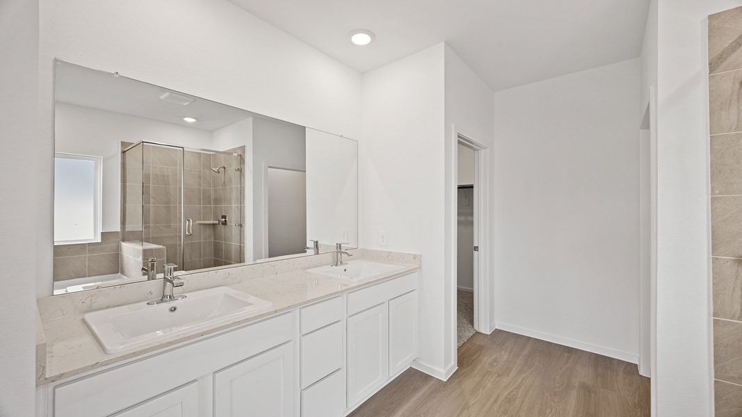 Furnished interior view inside a new home in Cypress Green, Hockley (Image 9).