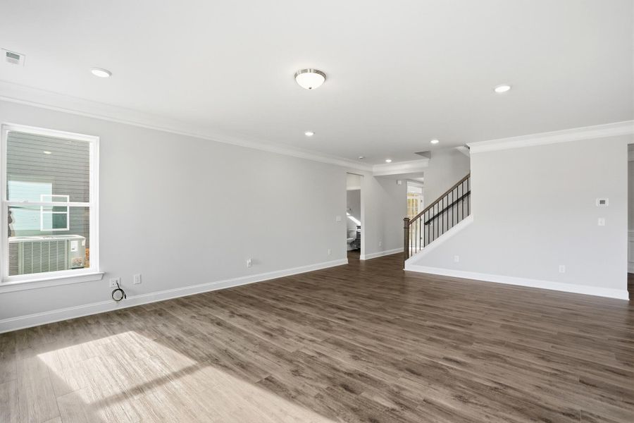 Spacious, unfurnished interior of a new home in Carrington, Stanley (Image 42). Spacious, unfurnished interior of a new home in Carrington, Stanley (Image 42).