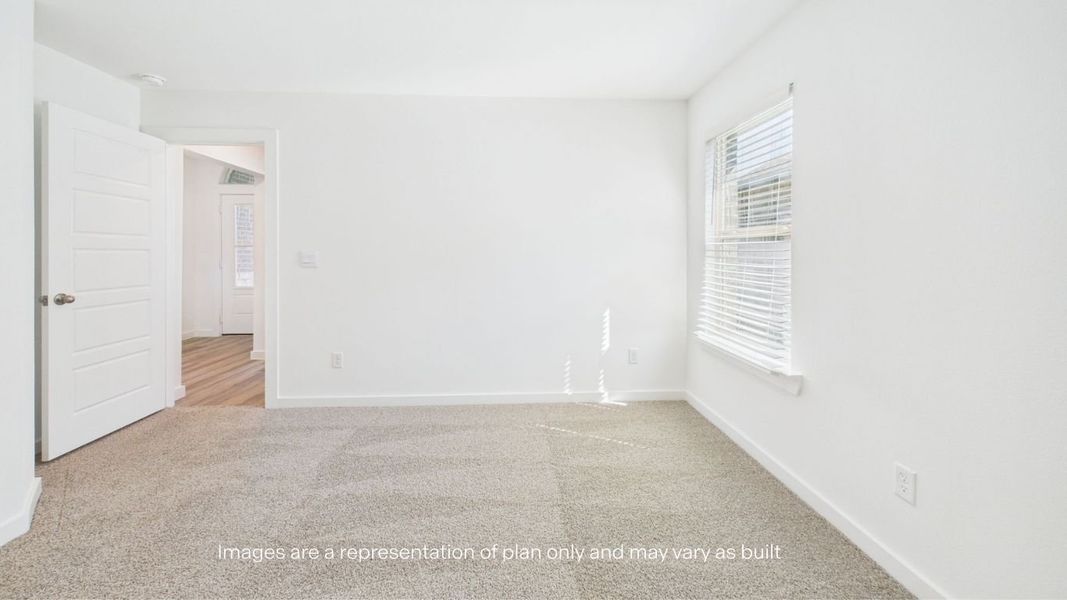 Representative unfurnished interior of a home built from the The Blanco by D.R. Horton in Westmont, Lubbock (Image 18). Representative unfurnished interior of a home built from the The Blanco by D.R. Horton in Westmont, Lubbock (Image 18).