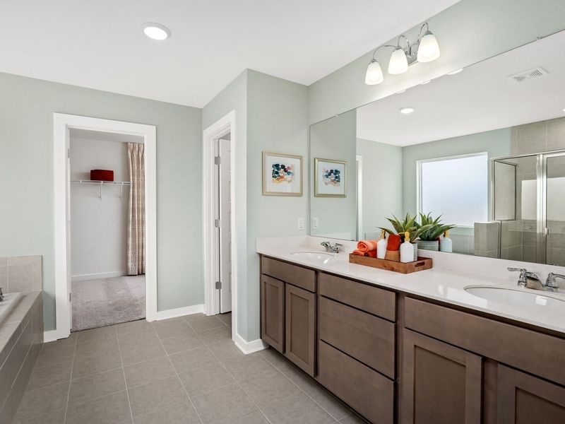 Furnished interior view inside a new home in Sage Farms, White House (Image 27).