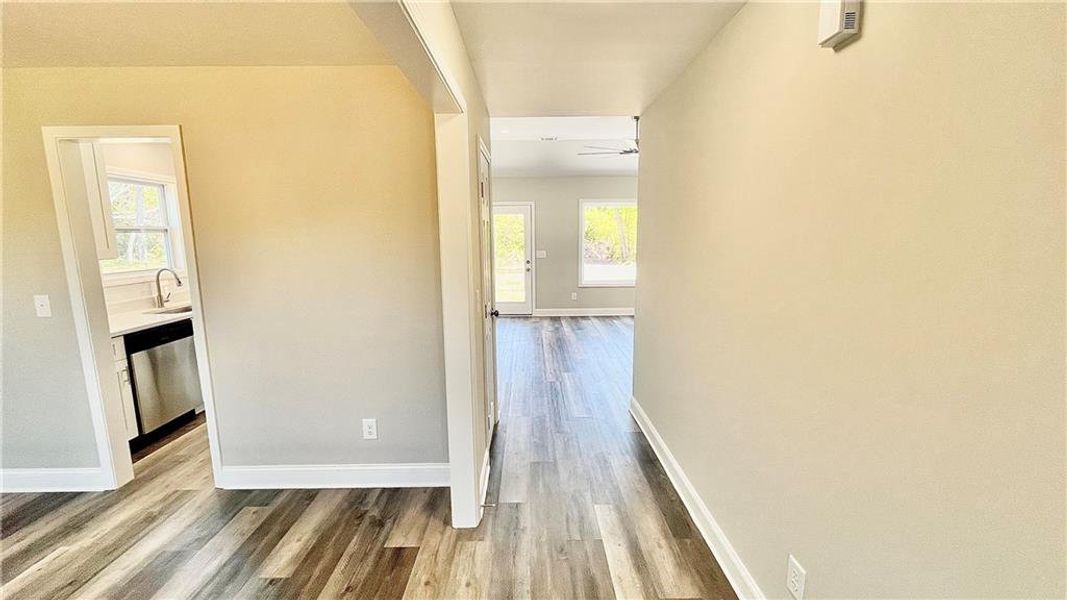 Spacious, unfurnished interior of a new home in , Griffin (Image 24).