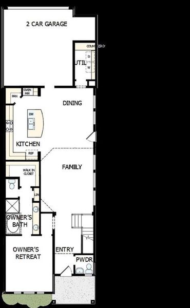 2D floor plan layout of this home in The Retreat at Harvest, Argyle, TX (Image 3). 2D floor plan layout of this home in The Retreat at Harvest, Argyle, TX (Image 3).