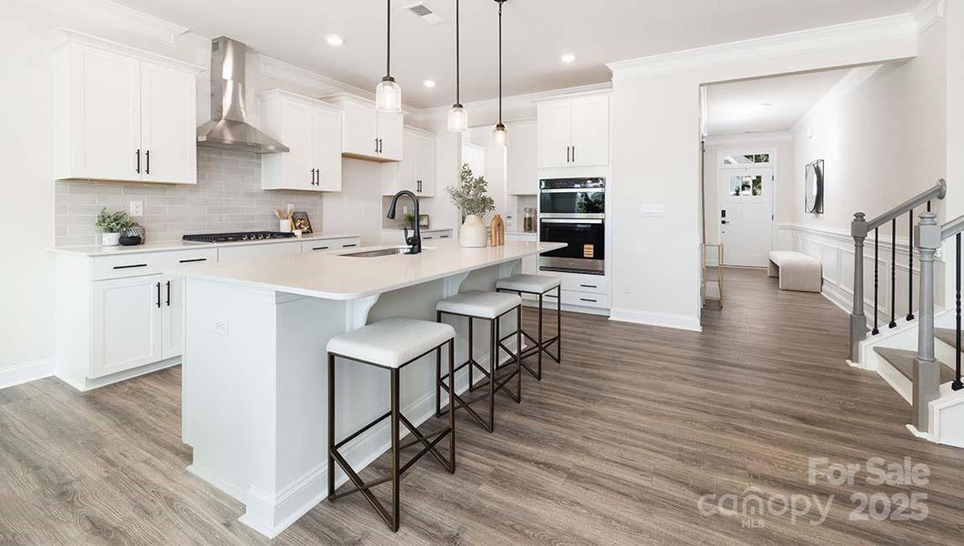 Furnished interior view inside a new home in Falls Cove, Troutman (Image 21).