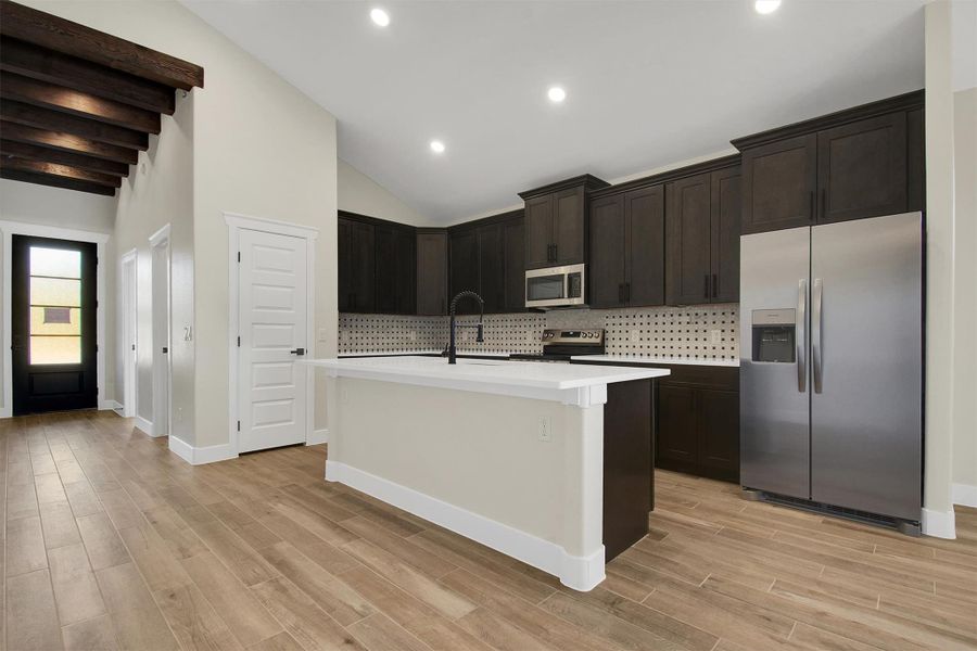 Furnished interior view inside a new home in , Bastrop (Image 9).