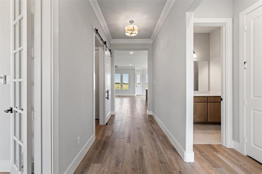 Spacious, unfurnished interior of a new home in Rocky Top, Krum (Image 19). Spacious, unfurnished interior of a new home in Rocky Top, Krum (Image 19).