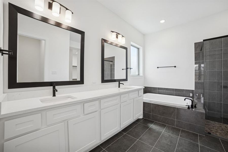Furnished interior view inside a new home in Terraces – Estates, Rockwall (Image 12).