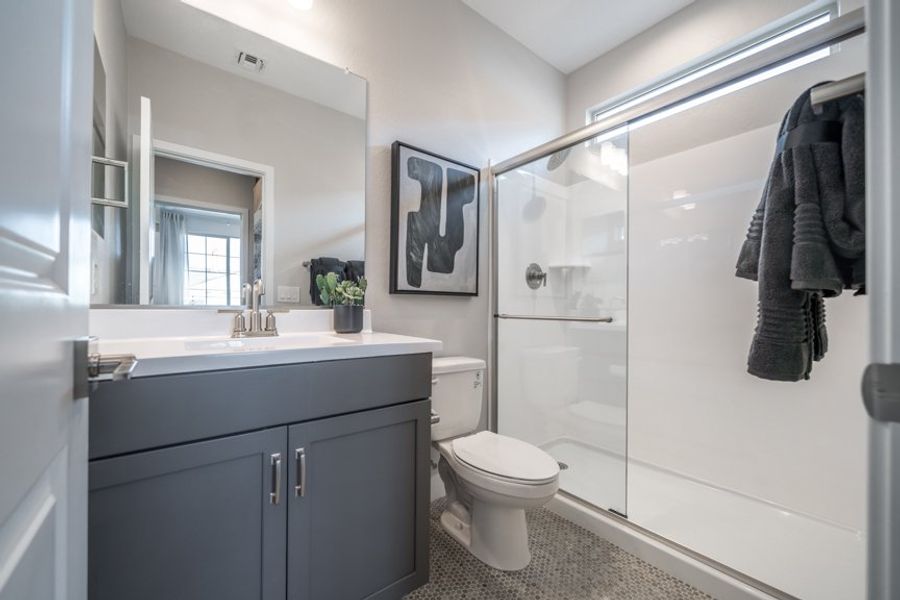 Furnished interior view inside a new home in Hawes Crossing, Mesa (Image 10).