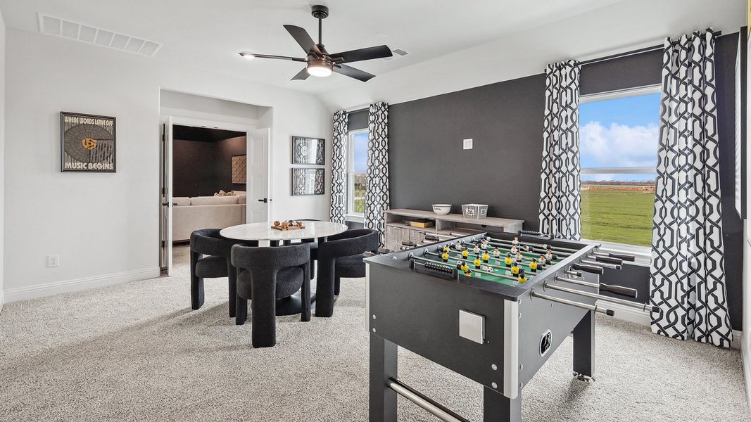 Representative furnished interior of a home built from the Cornell by DRB Homes in Lakeshore Bluffs, Shady Shores (Image 15). Representative furnished interior of a home built from the Cornell by DRB Homes in Lakeshore Bluffs, Shady Shores (Image 15).
