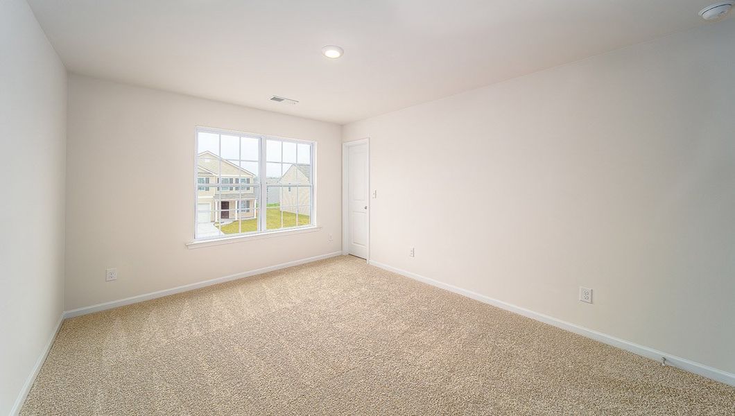 Representative unfurnished interior of a home built from the Harrison by D.R. Horton in Brookside Farms - The Meadows, Greer (Image 29).